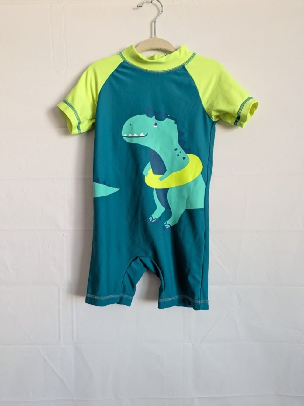 Carter's Boys Swim swimsuit one piece dinosaur Size 18 Month Beach